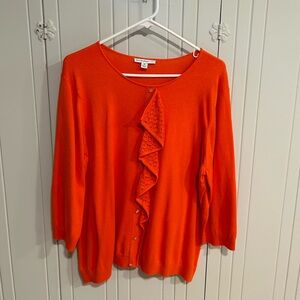 Vintage Sweater/blouse with Ruffle
